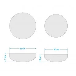 Twentyfour Coupes Marta III (lot de 2) - Ciment - Gris -Vaisselle Soldes 1000130335 180919 10330104 GALLERYIMAGES P000000001000130335