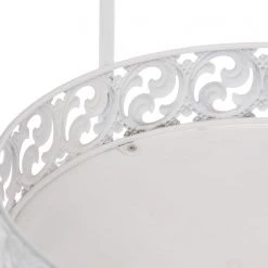 My Flair Présentoir à étage Elynia - Fer - Blanc -Vaisselle Soldes 1000139527 181113 08372872 GALLERYIMAGES P000000001000139527