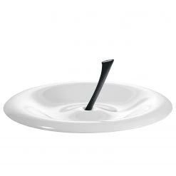 Koziol Coupe à fruits Big Apple - Matière plastique - Blanc / Noir