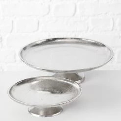 Boltze Coupes décoratives Flaire II (2 élém.) - Aluminium - Argenté -Vaisselle Soldes 1000236371 210202 12473600187 MOOD DETAILS P000000001000236371 mood