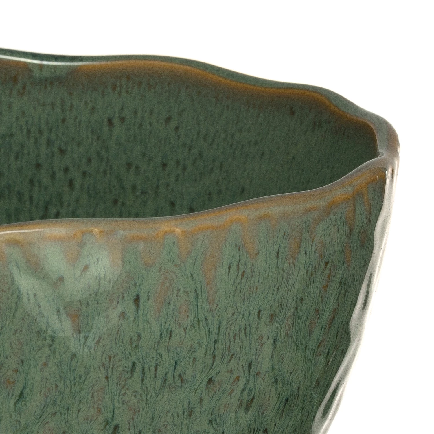 Leonardo Assiettes en céramique Matera (24 élém.) - Vert 19 Leonardo Assiettes en céramique Matera (24 élém.) - Vert – Image 17