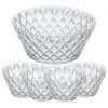 Koziol Saladiers Crystal (5 éléments) - Polypropylène - Transparent -Vaisselle Soldes 1000263448 210505 08054900005 IMAGE P000000001000263448