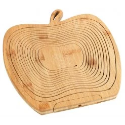 WENKO Corbeille à fruits en bambou Alvida - Bambou - Marron -Vaisselle Soldes 1000274035 210618 14061900152 DETAILS P000000001000274035