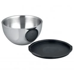 Elo Saladiers Chaud et Froid (2 éléments) - Argenté / Noir - Acier inoxydable -Vaisselle Soldes 1000276978 210705 09104500005 DETAILS P000000001000276978