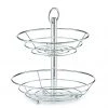 Zeller Présentoir Zicavo - Métal - Argenté - Ø 26 cm x 29 cm 2 Zeller Présentoir Zicavo - Métal - Argenté - Ø 26 cm x 29 cm -Vaisselle Soldes 1000282924 210813 06103900246 IMAGE P000000001000282924