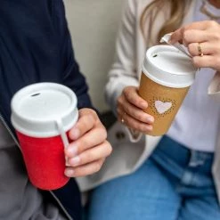 Koziol Gobelet isotherme Iso To Go - Polypropylène / Épicéa - Rose clair -Vaisselle Soldes 1000285428 210812 08103000009 MOOD DETAILS P000000001000285428 mood