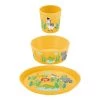 Koziol Set vaisselle Connect Africa (3 élém.) - Polypropylène / Épicéa - Jaune -Vaisselle Soldes 1000285430 210812 08103000011 IMAGE P000000001000285430