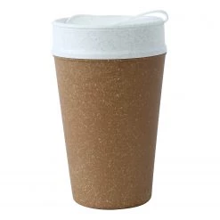 Koziol Gobelet isotherme Iso To Go - Polypropylène / Épicéa - Beige