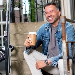 Koziol Gobelet isotherme Iso To Go - Polypropylène / Épicéa - Beige -Vaisselle Soldes 1000285435 210812 08105600029 MOOD DETAILS P000000001000285435 mood