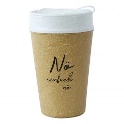 Vaisselle Soldes 21 Koziol Gobelet isotherme Go Nö - Polypropylène / Épicéa - Imitation bois recyclé
