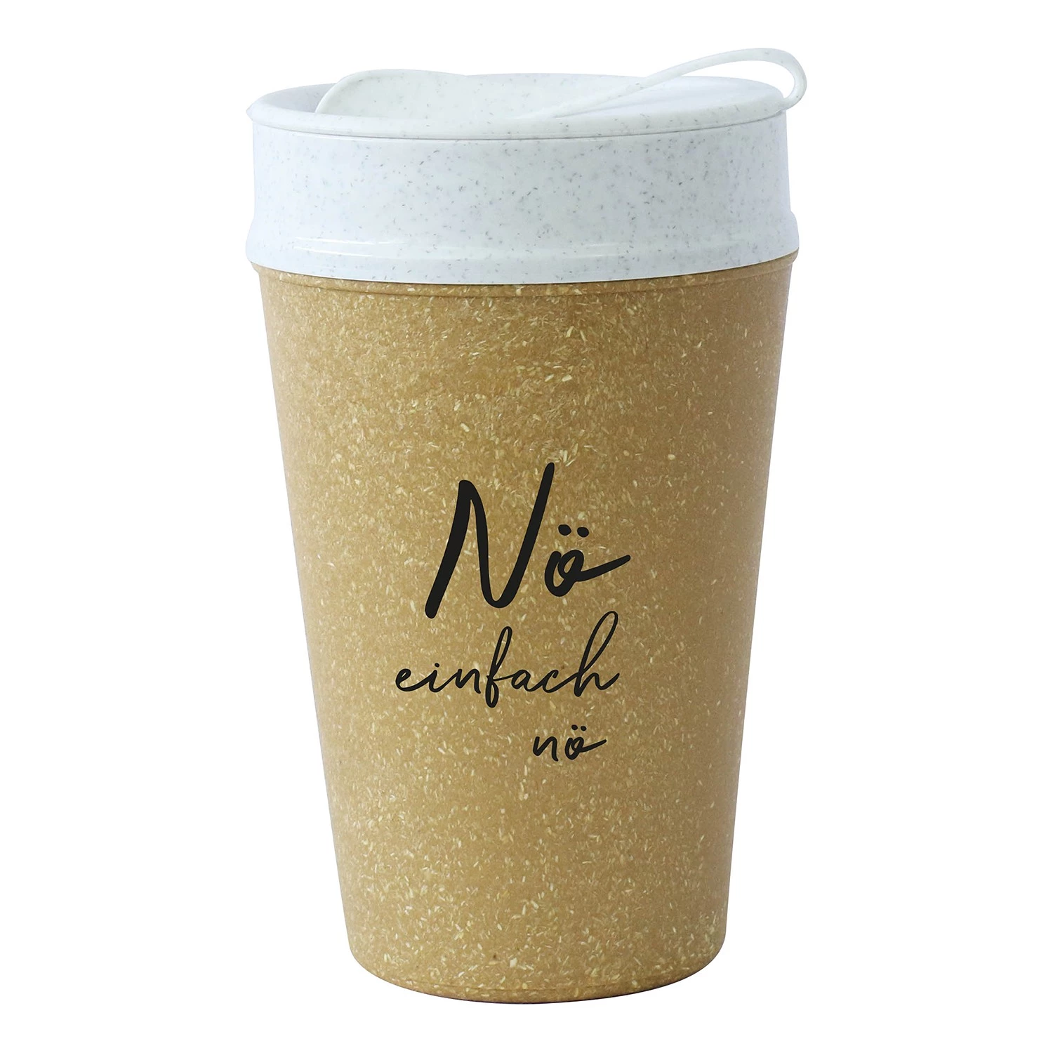 Koziol Gobelet isotherme Go Nö - Polypropylène / Épicéa - Imitation bois recyclé 3 Koziol Gobelet isotherme Go Nö - Polypropylène / Épicéa - Imitation bois recyclé