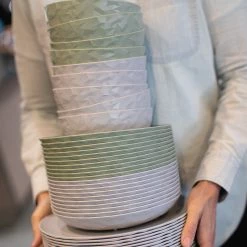 Koziol Bols Club Bowl (lot de 4) - Résine thermoplastique - Vert -Vaisselle Soldes 1000294479 211007 14445700034 MOOD DETAILS P000000001000294479 mood