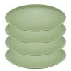 Koziol Assiettes Connect Plate (lot de 4) - Polypropylène / Épicéa - Vert foncé -Vaisselle Soldes 1000311369 211126 10373100175 IMAGE P000000001000311369