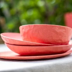 Koziol Bols Club Bowl Recycle (lot de 4) - Polypropylène / Épicéa - Corail -Vaisselle Soldes 1000311398 211126 10373500280 MOOD DETAILS P000000001000311398 mood