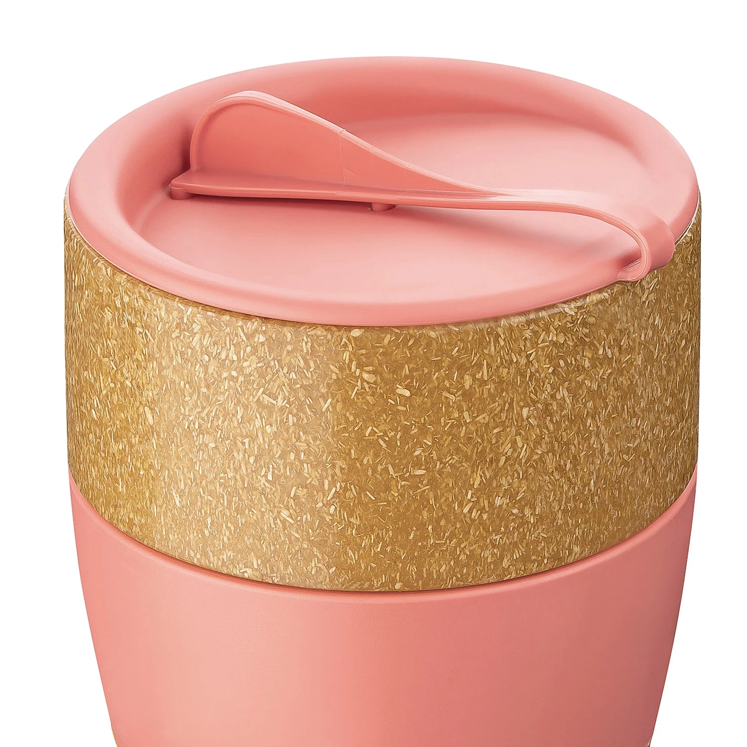 Koziol Mug isotherme Aroma To Go Recycle - Polypropylène / Épicéa - Saumon 4 Koziol Mug isotherme Aroma To Go Recycle - Polypropylène / Épicéa - Saumon – Image 2