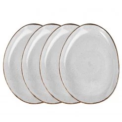 Butlers Assiettes de présentation FINCA (4 élém) - Gris lumineux