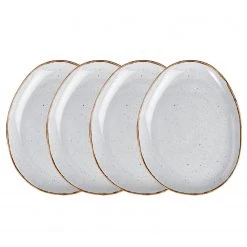 Butlers Assiettes FINCA (4 éléments) - Gris lumineux