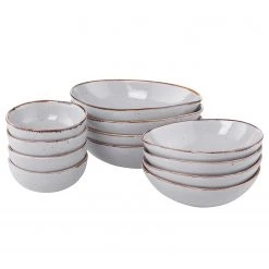 Butlers Coupes FINCA (12 éléments) - Gris lumineux