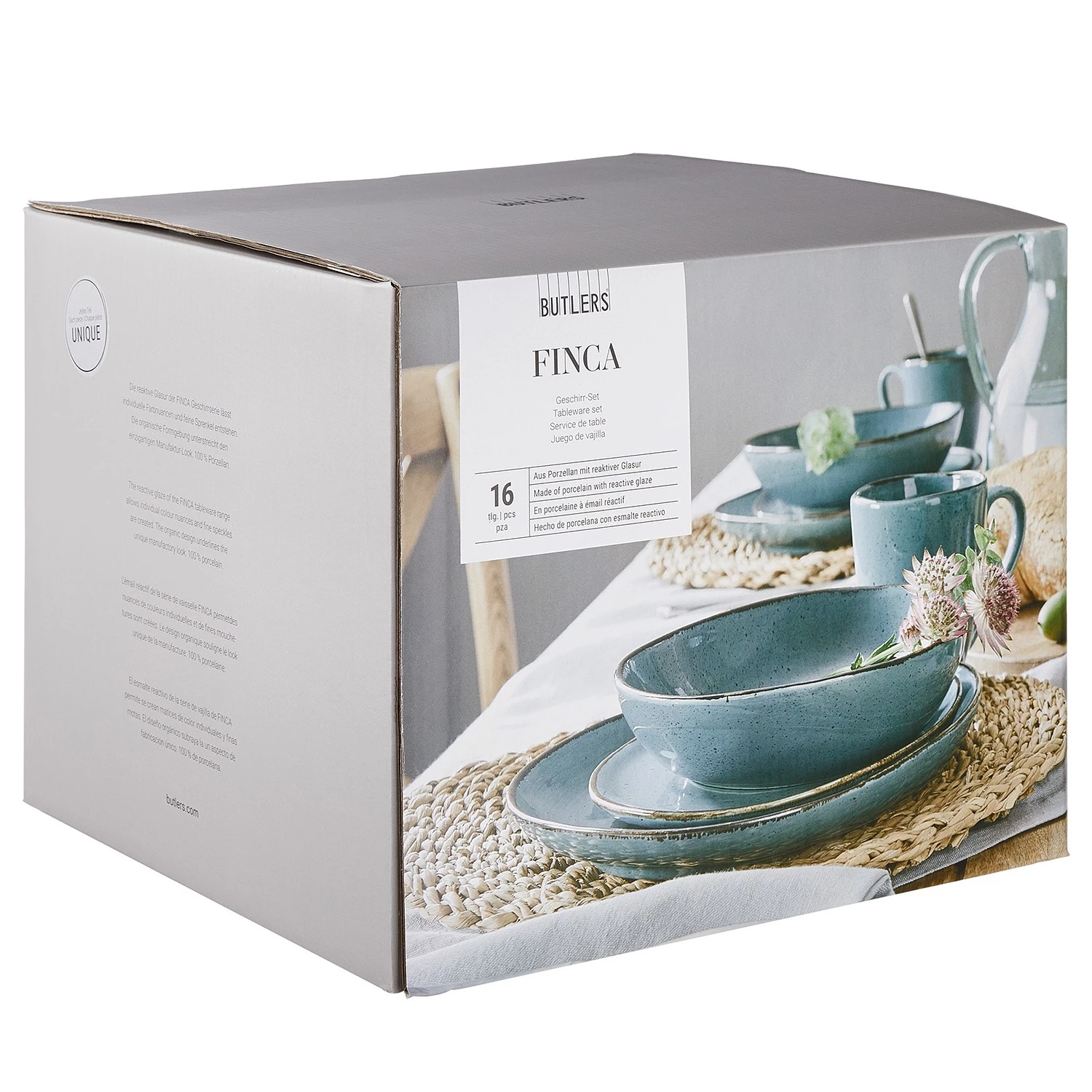 Butlers Service FINCA (16 éléments) - Bleu 15 Butlers Service FINCA (16 éléments) - Bleu – Image 13