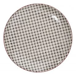 Butlers Assiette RETRO II - Porcelaine - Noir