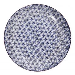 Butlers Assiette à dessert RETRO III - Porcelaine - Bleu