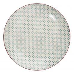 Butlers Assiette à dessert RETRO IV - Porcelaine - Bleu pétrole