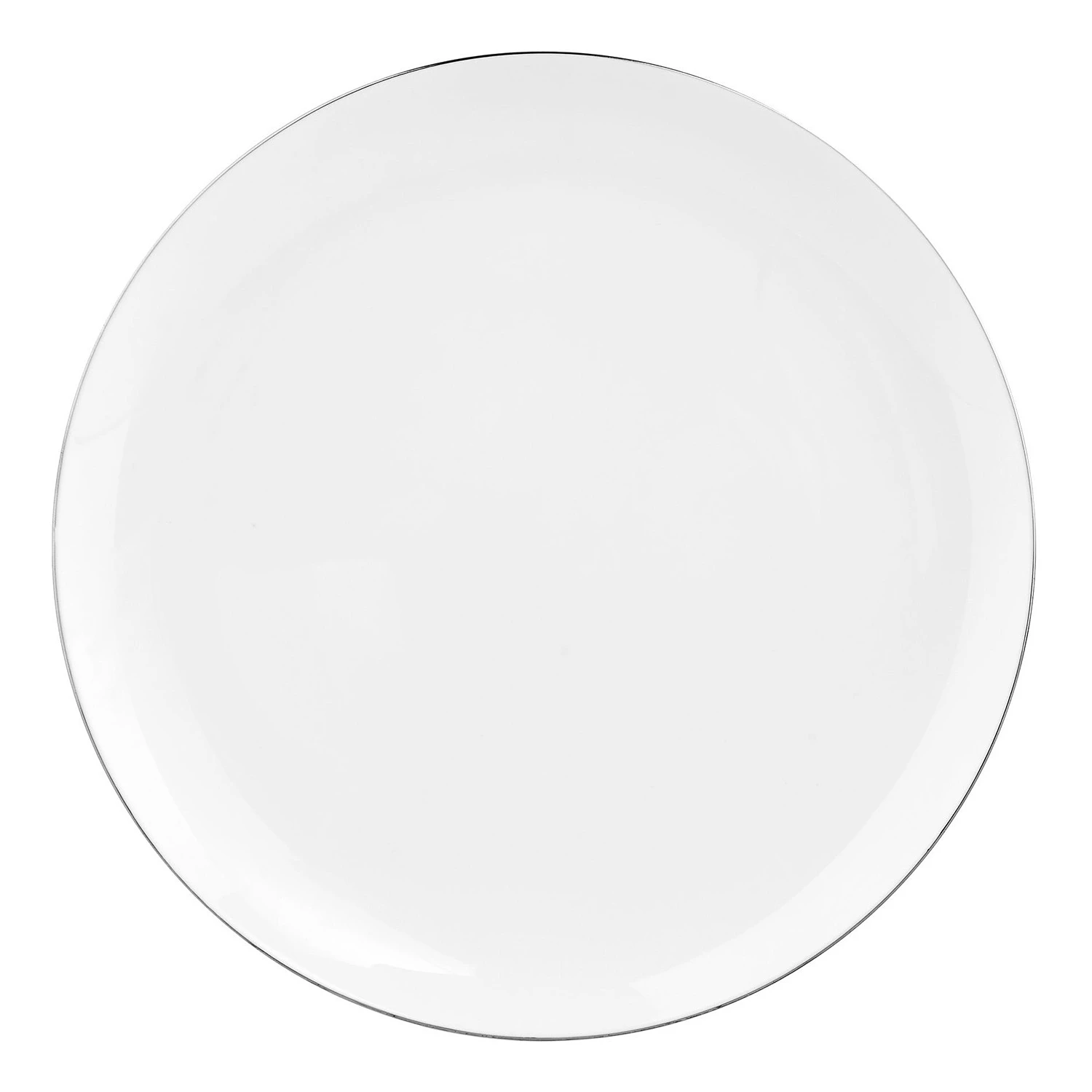 Butlers Assiette SILVER LINING - Porcelaine / Type Fine Bone China - Blanc - Diamètre : 27 cm 3 Butlers Assiette SILVER LINING - Porcelaine / Type Fine Bone China - Blanc - Diamètre : 27 cm