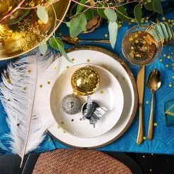 Butlers Assiette creuse SILVER LINING - Porcelaine / Type Fine Bone China - Blanc -Vaisselle Soldes 1000331113 220218 021 MOOD DETAILS P000000001000331113 mood