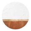Butlers Assiette de présentation MARBLE KITCHEN - Stein / Massivholz (Holzart) / Metall - Weiß -Vaisselle Soldes 1000331114 220309 010 IMAGE P000000001000331114