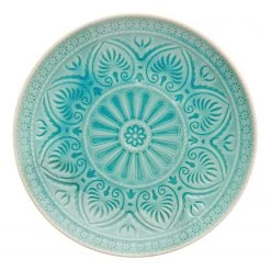 Butlers Assiettes SUMATRA I (lot de 4) - Turquoise -Vaisselle Soldes 1000331123 220223 030 DETAILS P000000001000331123
