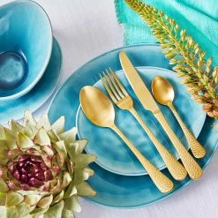 Butlers Assiettes à dessert DE LA ROYA (lot de4) - Bleu -Vaisselle Soldes 1000331127 220218 021 MOOD DETAILS P000000001000331127 mood