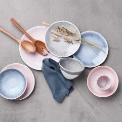 Butlers Assiettes à dessert ATLANTIS (lot de 4) - Bleu -Vaisselle Soldes 1000331138 220218 021 MOOD DETAILS P000000001000331138 mood