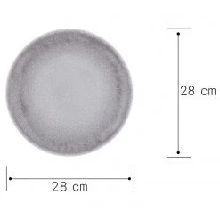 Butlers Assiettes ATLANTIS (lot de 4) - Gris -Vaisselle Soldes 1000331148 220218 500 SKETCH DETAILS P000000001000331148 sketch