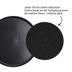 Butlers Assiette creuse CASA NOVA - Noir -Vaisselle Soldes 1000331155 220218 032 DETAILS P000000001000331155