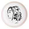 Butlers Assiette LINE ART - femme - Céramique - Blanc / Noir -Vaisselle Soldes 1000331199 220218 010 IMAGE P000000001000331199