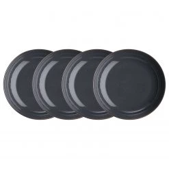 Butlers Assiettes creuses NATIVE (lot de 4) - Bleu foncé