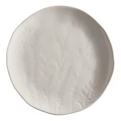 Butlers Assiette à dessert FLEUR - Céramique - Beige - Diamètre : 25 cm