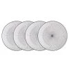 Butlers Assiettes DIM SUM (lot de 4) - Blanc / Noir -Vaisselle Soldes 1000331211 220309 010 IMAGE P000000001000331211