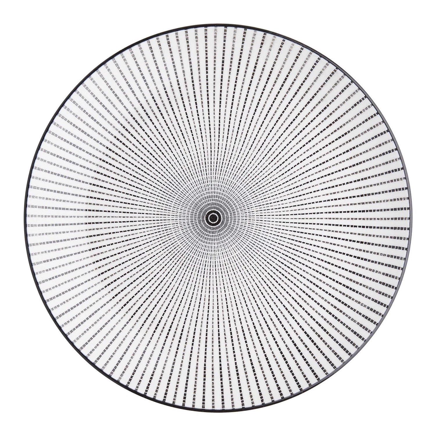 Butlers Assiettes DIM SUM (lot de 4) - Blanc / Noir 5 Butlers Assiettes DIM SUM (lot de 4) - Blanc / Noir â Image 3