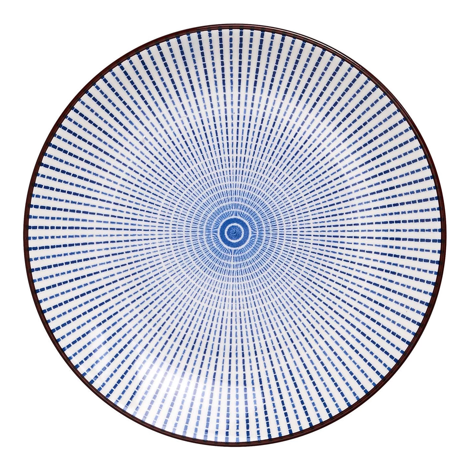 Butlers Assiette DIM SUM II (lot de 4) - Blanc / Bleu 9 Butlers Assiette DIM SUM II (lot de 4) - Blanc / Bleu – Image 7