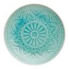 Butlers Assiette SUMATRA I - Céramique - Turquoise - Diamètre : 25 cm -Vaisselle Soldes 1000331227 220218 010 IMAGE P000000001000331227