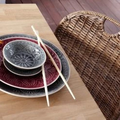 Butlers Assiette SUMATRA III - Céramique - Violet - Diamètre : 25 cm -Vaisselle Soldes 1000331230 220218 021 MOOD DETAILS P000000001000331230 mood