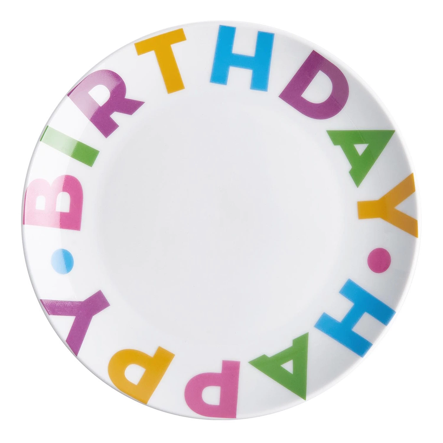 Butlers Assiette HAPPY BIRTHDAY - Blanc / Bleu / Jaune 3 Butlers Assiette HAPPY BIRTHDAY - Blanc / Bleu / Jaune