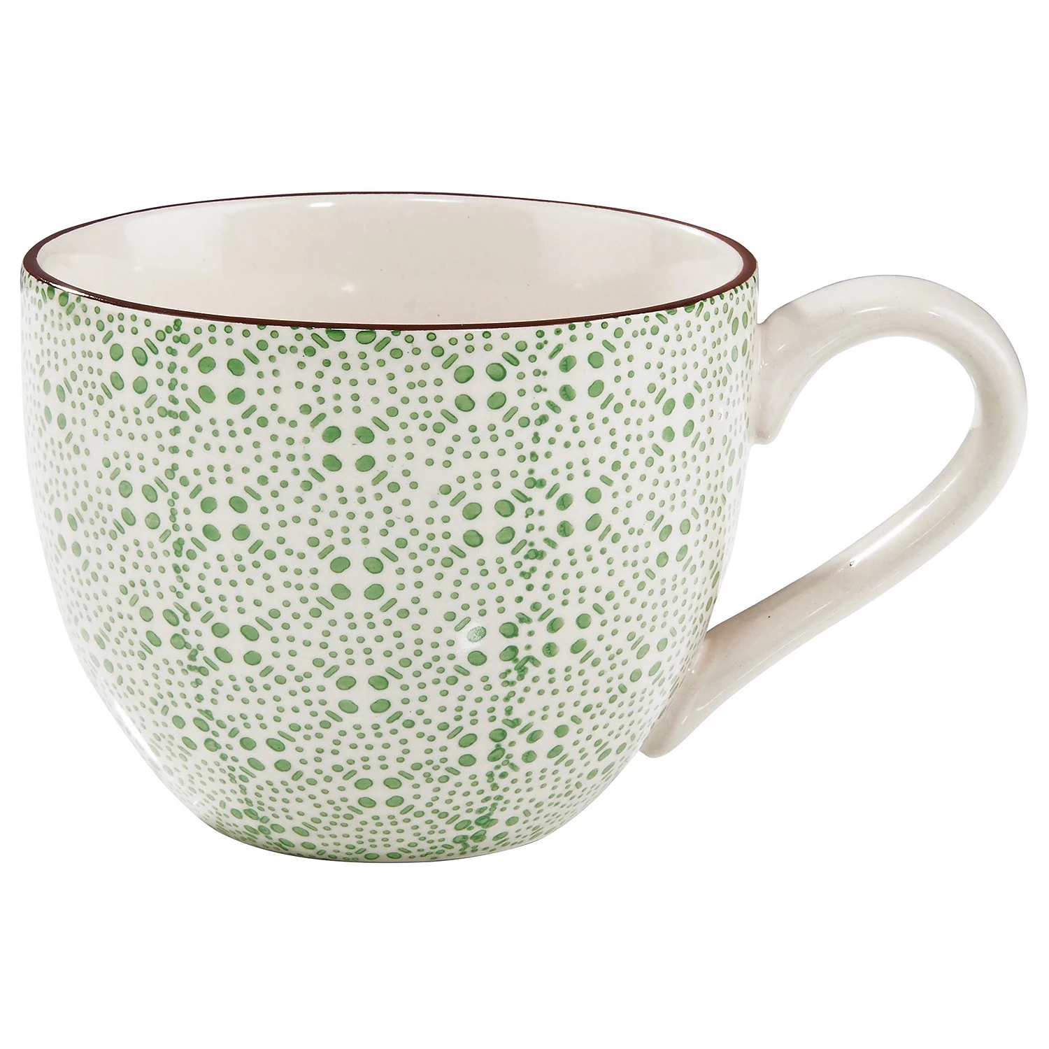 Butlers Tasse RETRO VI - Porcelaine - Blanc / Vert 3 Butlers Tasse RETRO VI - Porcelaine - Blanc / Vert