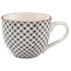 Butlers Tasse RETRO II - Porcelaine - Blanc / Noir
