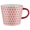 Butlers Tasses ORNAMENTS III - Porcelaine - Blanc / Rouge -Vaisselle Soldes 1000331466 220215 010 IMAGE P000000001000331466