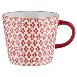Butlers Tasses ORNAMENTS III - Porcelaine - Blanc / Rouge