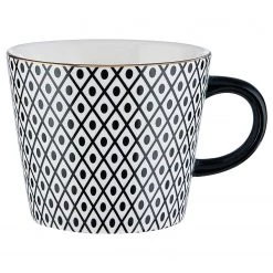 Butlers Tasses ORNAMENTS II - Porcelaine - Blanc / Noir
