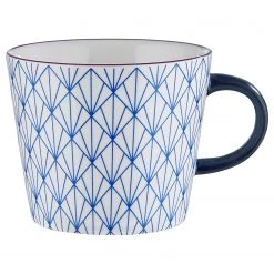 Butlers Tasses ORNAMENTS IV - Porcelaine - Blanc / Bleu foncé