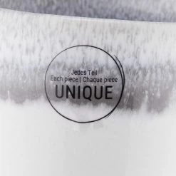 Butlers Tasses ATLANTIS (lot de 4) - Blanc / Gris 11 Butlers Tasses ATLANTIS (lot de 4) - Blanc / Gris -Vaisselle Soldes 1000331475 220215 050 DETAILS P000000001000331475